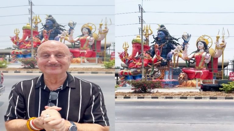थाइलैंड में हाइवे किनारे भगवान श‍िव-माँ पार्वती और गणेश प्रतिमा देख दंग रह गए अनुपम खेर, Video शेयर कर कहा- भगवान का आशीर्वाद हर जगह