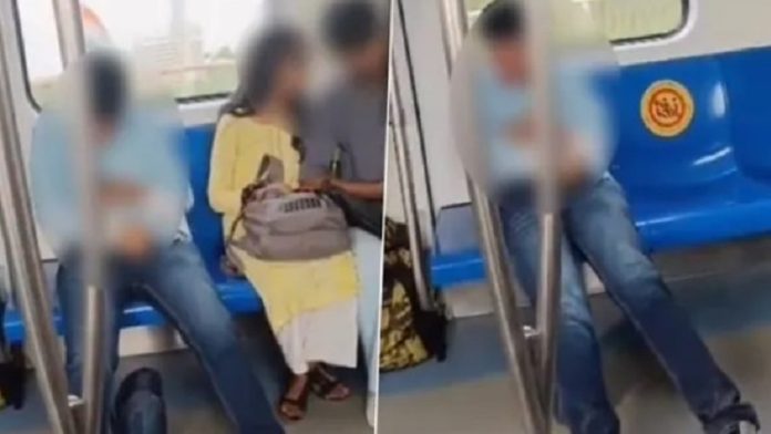 मेट्रो में हस्तमैथुन