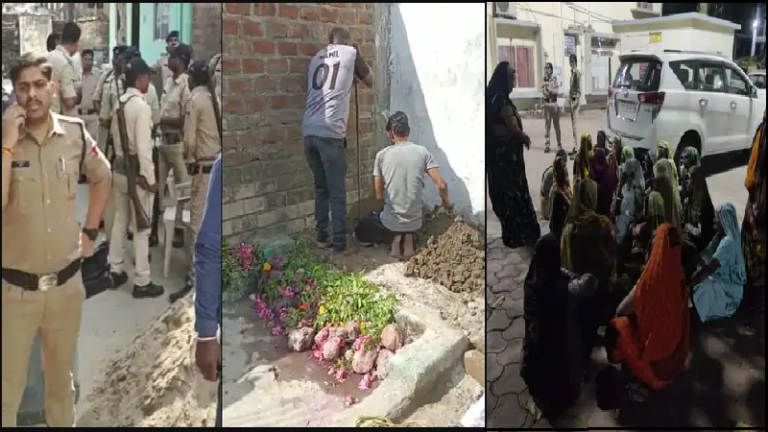 इंदौर के मंदिर में फिरोज, राशिद और इमरान ने की तोड़फोड़, पूजा कर रही महिलाओं से भी बदसलूकी: मंदिर नहीं हटाने पर जान से मारने की धमकी