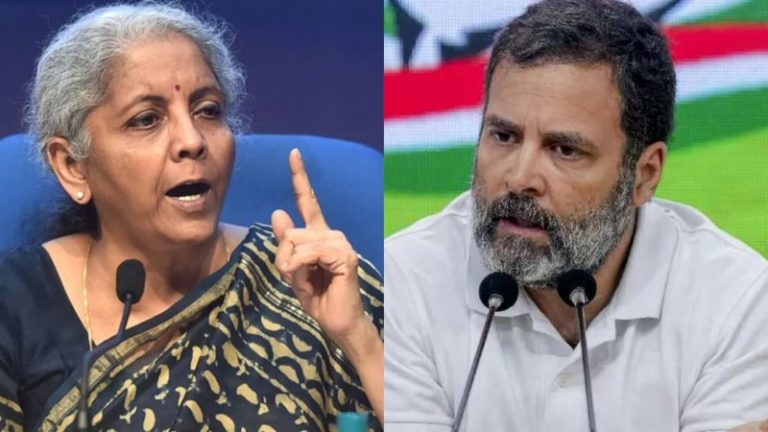 ‘काॅन्ग्रेस ने बिना टेंडर अडानी को दिया था बंदरगाह’: निर्मला सीतारमण ने राहुल गाँधी को याद दिलाई करनी, कहा- झूठ बोलने और माफी माँगने की उन्हें आदत