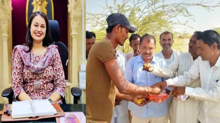 टीना डाबी ने पूरा किया वादा, पाकिस्तानी हिंदुओं के लिए दी 40 बीघा जमीन: जैसलमेर में घरों पर बुलडोजर चलने के बाद विवादों में घिर गईं थी IAS
