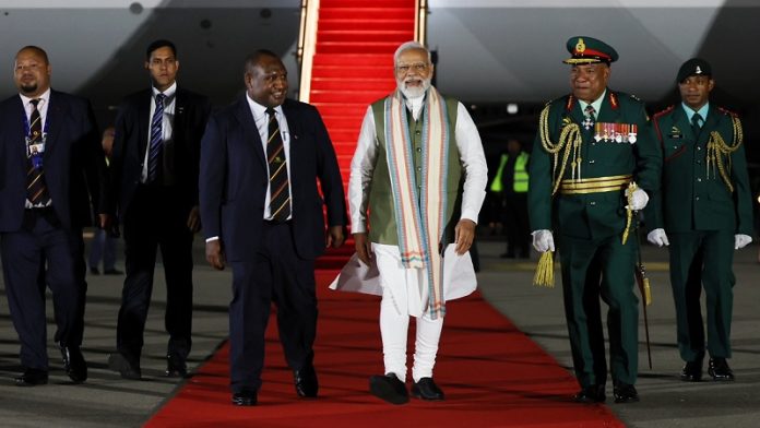 पापुआ न्यू गिनी, PM जेम्स मारापे, प्रधानमंत्री नरेंद्र मोदी