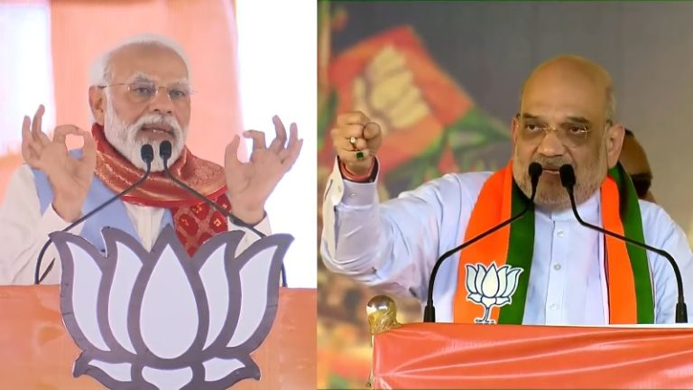 ‘पहले प्रभु श्रीराम को ताले में बंद किया, अब बजरंग बली से दिक्कत’: कर्नाटक में कॉन्ग्रेस पर बरसे PM मोदी, अमित शाह ने कहा – सत्ता में आकर PFI से बैन हटा लेगी कॉन्ग्रेस