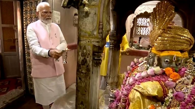 पुष्कर में ब्रह्मा जी की पूजा-अर्चना, अजमेर में गिनाए नव-निर्माण के कार्य: राजस्थान की रैली में बोले PM मोदी- कॉन्ग्रेस 85% कमीशान खाने वाली पार्टी