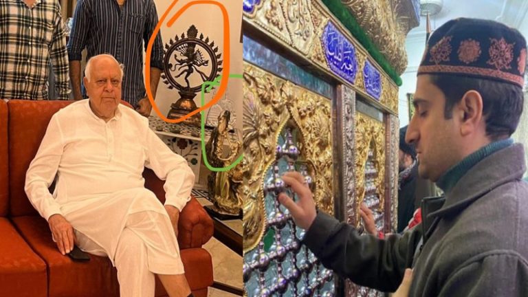 फ़ारूक़ अब्दुल्ला के कमरे में नटराज की मूर्ति देख भड़का श्रीनगर का मेयर जुनैद मट्टू: बताया गैर-इस्लामी और मुर्तद, कहा – ये मस्जिद अल-नवाबी का अपमान