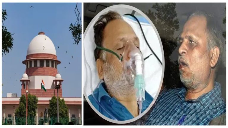 6 सप्ताह के लिए सत्येंद्र जैन को जमानत, स्वास्थ्य बना आधार: सुप्रीम कोर्ट ने AAP नेता के दिल्ली से बाहर जाने और गवाहों से मिलने पर लगाई रोक
