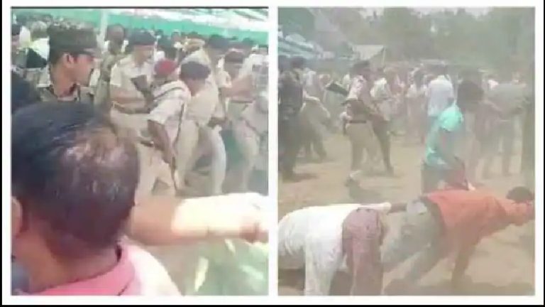 जदयू अध्यक्ष के भोज में मटन खाने पहुँचे महागठबंधन कार्यकर्ता, लेकिन मिलीं लाठियाँ: पुलिस ने खदेड़-खदेड़ कर पीटा