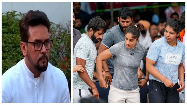 ‘8 दिन में चार्जशीट, पहलवानों पर से मुकदमे हटाने, बृजभूषण सिंह से संबंधित लोगों की WFI से दूरी’: जानिए मंत्री अनुराग ठाकुर संग बैठक में किन मुद्दों पर बनी सहमति