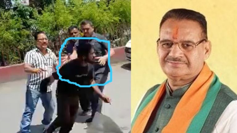 ‘या खुदा’ बोलकर इमरान ने किया मंत्री गणेश जोशी पर हमला, सुरक्षाकर्मियों ने पकड़कर डंडा छीना: घरवाले बोले- वो ‘सिरफिरा’ है, पता नहीं घर से कैसे निकला