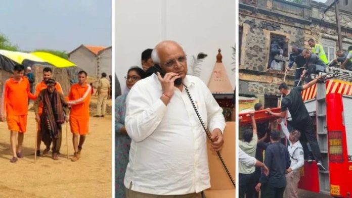 गुजरात के मुख्यमंत्री पटेल
