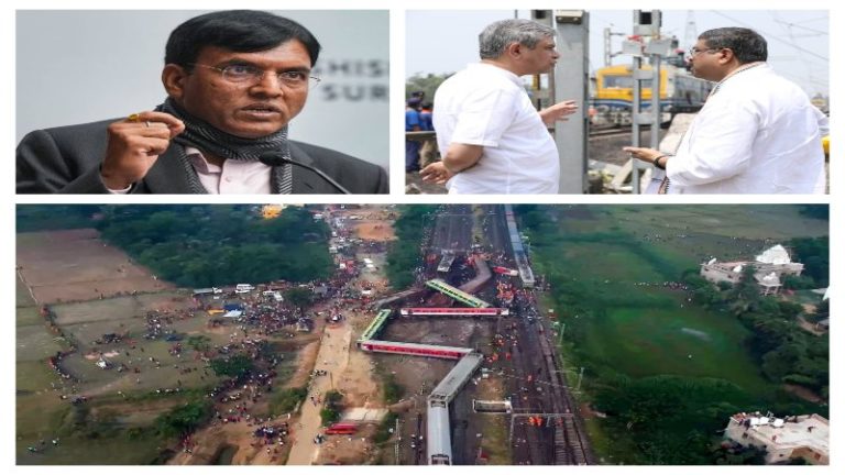 दुर्घटनास्थल पर ही डटे हैं अश्विनी वैष्णव, धर्मेंद्र प्रधान की निगरानी में मरम्मत का काम: इलाज की देखरेख के लिए अब खुद पहुँचे केंद्रीय स्वास्थ्य मंत्री