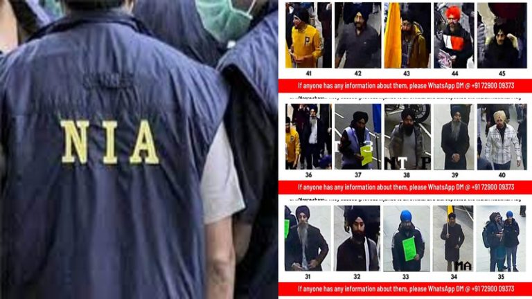 NIA ने 45 खालिस्तान समर्थकों की तस्वीरें जारी की, लोगों से माँगी मदद: लंदन में भारतीय उच्चायोग पर हमले से जुड़ा है मामला