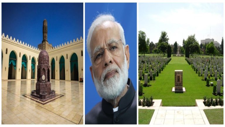 अमेरिका के बाद अब मिस्र: 4000 बलिदानी भारतीय सैनिकों को नमन करेंगे PM मोदी, बोहरा मुस्लिमों की 1000 वर्ष पुरानी मस्जिद में भी जाएँगे
