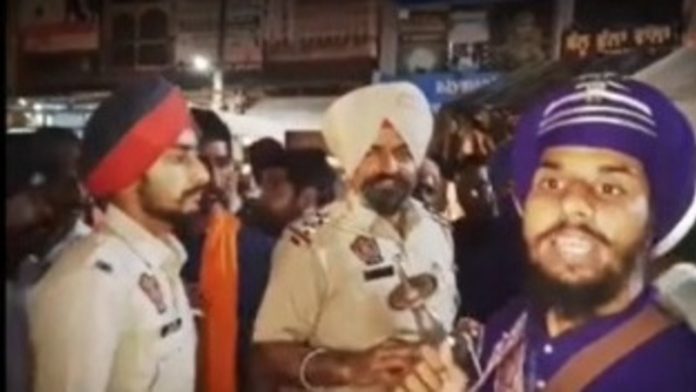 पंजाब अमृतसर पुलिस निहंगों