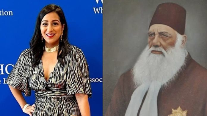 सबरीना सिद्दीकी, सर सैयद अहमद खान