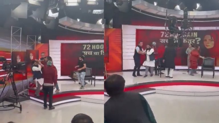 चल निकल यहाँ से, तेरे बाप को भी मारूँगी… महिला ने बताया न्यूज शो में ही शोएब जमई को क्यों पीटा, शहजाद पूनावाला बोले -जिस शो में वो रहेगा, मैं नहीं जाऊँगा