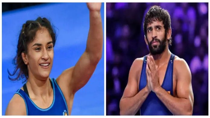 विनेश फोगाट और बजरंग पुनिया