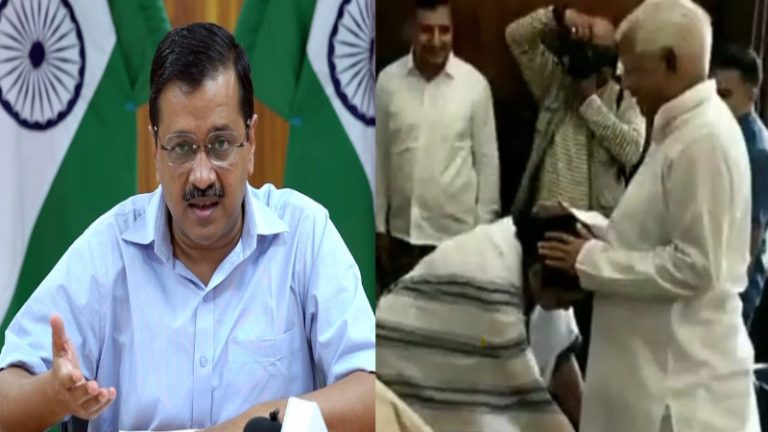 लालू के चरणों में ममता, पर AAP ने बैठक से पहले विपक्षी दलों को रगड़ा: कहा- समर्थन दे काॅन्ग्रेस, तभी पटना जाएँगे केजरीवाल