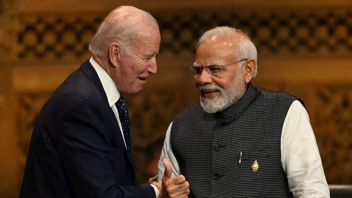 नरेंद्र मोदी, जो बायडेन