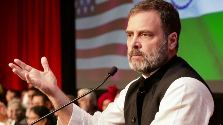 अमेरिका जाकर राहुल ने गाँधी-नेहरू से लेकर बोस तक को बना दिया NRI: कहा- विदेश से लौटे लोगों ने बनाया आधुनिक भारत, दक्षिण अफ्रीका से शुरू हुआ स्वतंत्रता आंदोलन