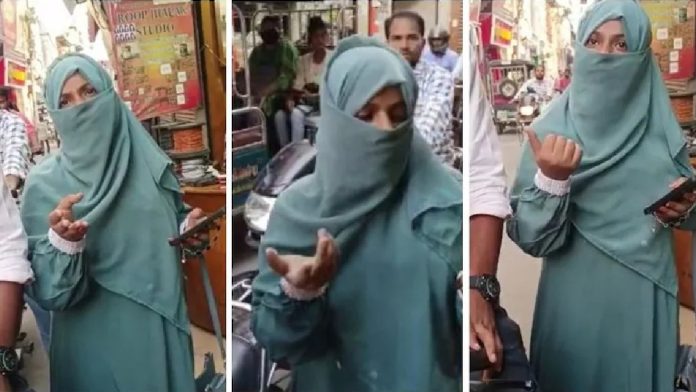 मुरादाबाद मुस्लिम लड़की बदतमीजी