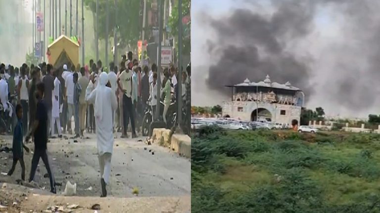 मेवात की हिंसा गुरुग्राम तक फैली, फँसे हुए हैं सैकड़ों श्रद्धालु: VHP ने कहा- कई दिनों से हमले की तैयारी कर रहे थे मुस्लिम