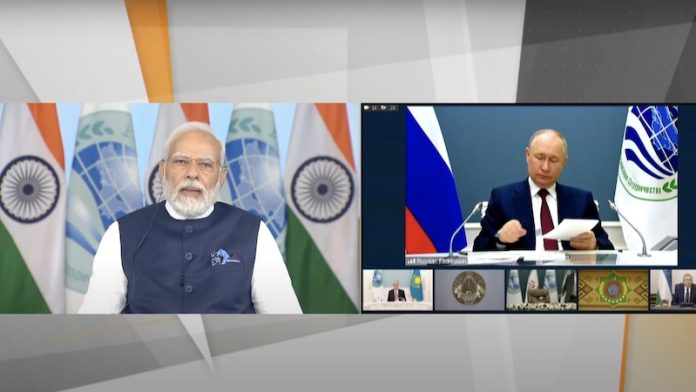 PM नरेंद्र मोदी, SCO समिट, व्लादिमीर पुतिन