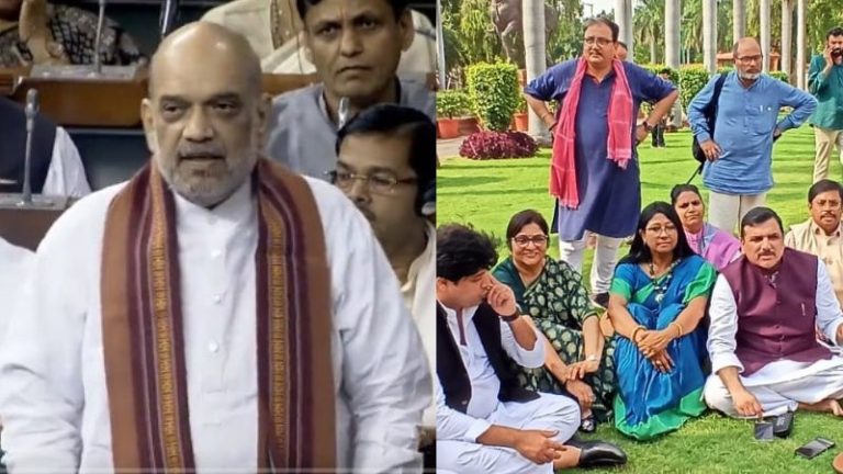 मणिपुर पर संसद में हंगामा जारी, बोले अमित शाह- चर्चा से भाग रहा है विपक्ष: AAP वाले संजय सिंह पूरे मॉनसून सत्र के लिए राज्यसभा से सस्पेंड