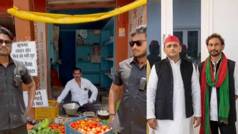टमाटर की सुरक्षा के लिए लगाए बाउंसर… PTI ने जिसे बताया ‘सब्जी विक्रेता’, वो निकला सपा नेता: मीडिया ने बिना जाँचे चलाई खबर