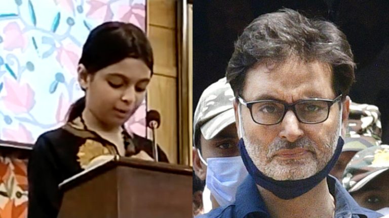 ‘नरेंद्र मोदी, मेरे अब्बू को कुछ हुआ तो तुम जिम्मेदार होगे’: यासीन मलिक की 11 साल की बेटी का जहरीला Video, प्रोपेगेंडा के लिए इस्तेमाल कर रहा पाकिस्तान