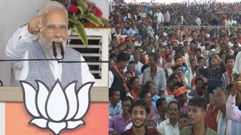 कॉन्ग्रेस का शराबबंदी का था वादा, सरकार बनते ही किया दारू घोटाला: मोदी ने बघेल सरकार को करप्शन पर घेरा, छत्तीसगढ़ को ₹7 हजार करोड़ की परियोजनाएँ भी दी