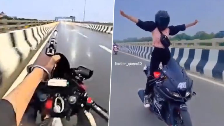 हाथ में पिस्टल, तेज रफ़्तार बाइक, स्टंट करती नाबालिग लड़की… फॉलोवर्स बढ़ाने के लिए माँ ने जेवर गिरवी रख कर दिलाई थी मोटरसाइकिल