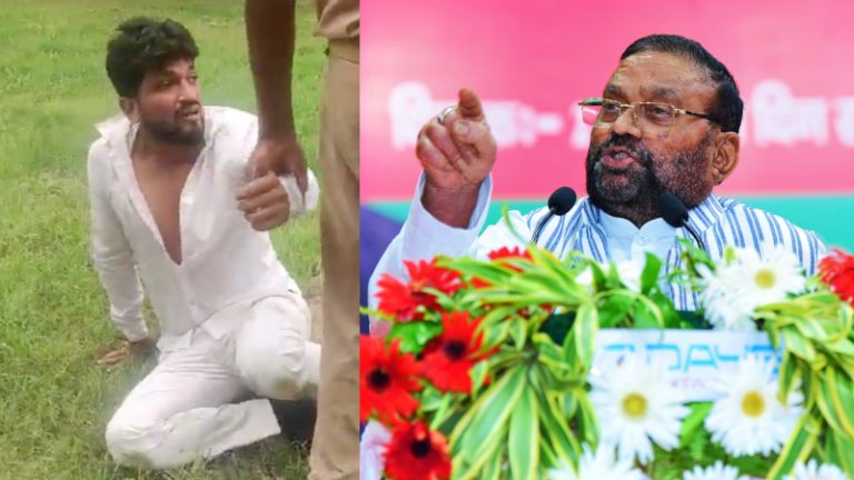 ‘चोटी-तिलक देख कर थूका, पीट-पीट कर सिर फोड़ दिया’: भाई ने बताया आकाश सैनी ने स्वामी प्रसाद मौर्य पर क्यों फेंका जूता, पुलिस में दी शिकायत