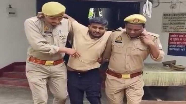 गाड़ी चढ़ा कर रामतीरथ तिवारी को मार डाला, पुलिस पर भी की गोलीबारी: ज़ुबैर हुआ गिरफ्तार, मुठभेड़ में पाँव में लगी गोली