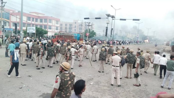 हरियाणा मेवात नूहं हिंसा
