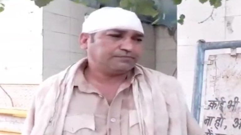 ये सब मुस्लिम भीड़ ने किया: सुनिए उस पुलिस वाले की बात, जो नूहं में घटनास्थल पर थे, पत्थरबाजी में जो घायल भी हुए