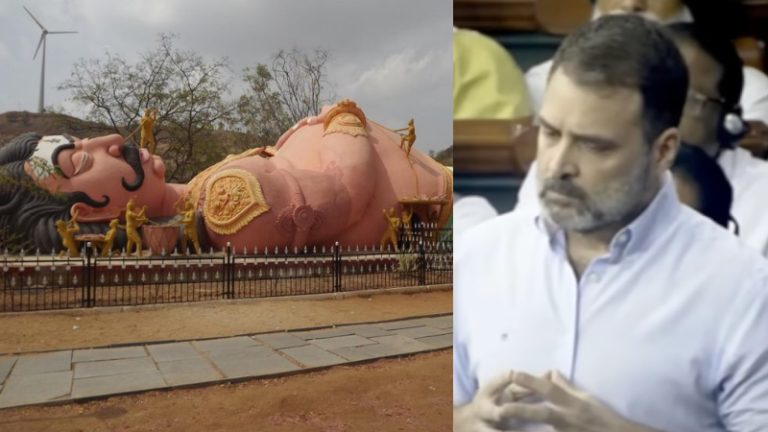 रावण ने तो कुम्भकर्ण की एक न सुनी, राहुल गाँधी को ज़रूर सुननी चाहिए… संसद में कॉन्ग्रेस नेता ने बोला खुला झूठ, पढ़िए रामायण में क्या लिखा है