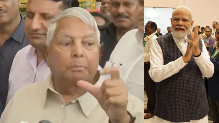 ‘नरेंद्र मोदी का नरेटी (गर्दन) दबाने जा रहे हैं’: विपक्ष की मुंबई बैठक से पहले प्रधानमंत्री पर लालू यादव का विवादित बयान, जमानत पर बाहर हैं RJD सुप्रीमो
