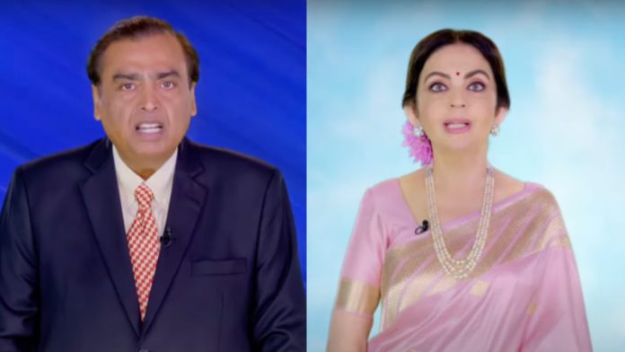 मुकेश अम्बानी, नीता अम्बानी, रिलायंस