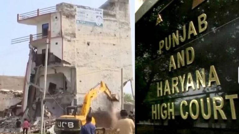 नूहं में बुलडोजर अभियान पर हाई कोर्ट ने लगाई रोक, अब तक 750+ अवैध निर्माण जमींदोज