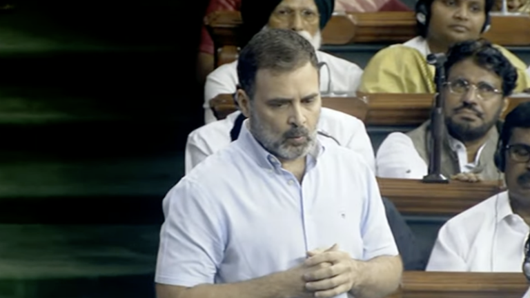 ‘भारत माता की हत्या की, हनुमान ने नहीं जलाई लंका’: लोकसभा में बोले राहुल गाँधी – आज मैं दिमाग से नहीं बोलूँगा