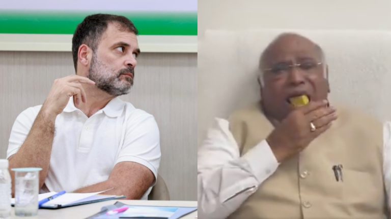 बहाल हुई राहुल गाँधी की संसद सदस्यता, अविश्वास प्रस्ताव में कर सकेंगे वोटिंग: कॉन्ग्रेस नेताओं ने खड़गे के मुँह में मिठाई ठूँस कर मनाया जश्न