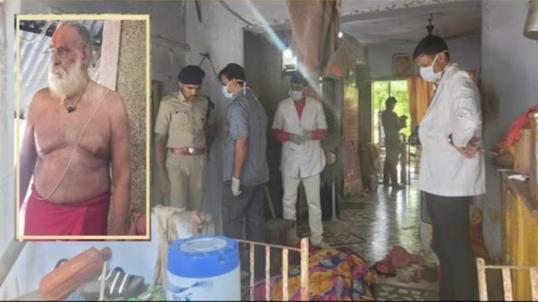 राजस्थान में 93 साल के महंत सियाराम दास की हत्या, सिर में नुकीली चीज से वार: कुछ दिन पहले संत हरिराम दास के हाथ-पांव बाँधकर कर दी गई थी हत्या