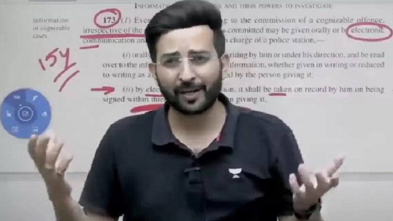 करण सांगवान को अनएकेडमी ने नौकरी से निकाला, छात्रों को पढ़ा रहे थे ‘पॉलिटकल एजेंडा’: अंग्रेजों के कानून में बदलाव पर निकाली थी भड़ास