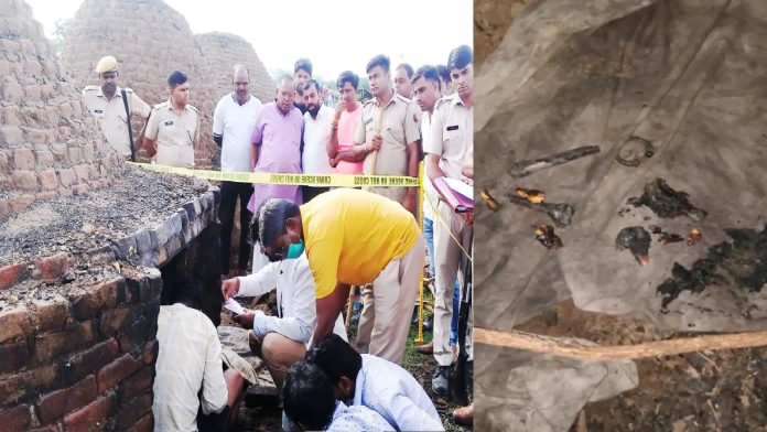 भीलवाड़ा लड़की भट्‌टी जलाया