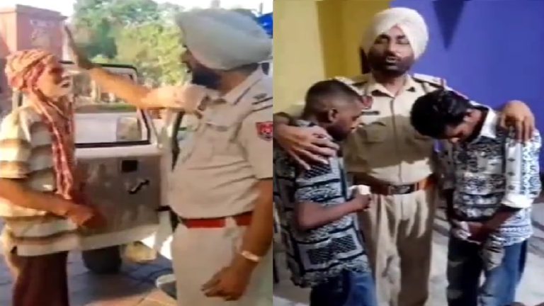 ‘पगड़ी-वर्दी में पंजाब के पुलिसकर्मी ने करवाया धर्मांतरण’: BJP नेता ने शेयर किया Video, सफाई- लड़खड़ा रहा था बुजुर्ग, इसलिए प्रार्थना की