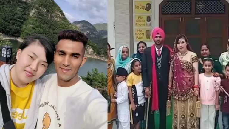 अब दक्षिण कोरिया से भारत पहुँची लड़की, गुरुद्वारे में सुखजीत से रचाई शादी: सीमा हैदर-अंजू के बाद अब मीडिया में किम की चर्चा, भा रहे भारत के गाँव