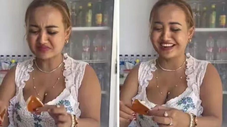 मुस्लिम महिला ने ‘बिस्मिल्लाह’ कह खाया सुअर का मांस, कोर्ट ने सुनाई 2 साल की सजा: टिकटॉकर की हरकत से भड़क गए थे इंडोनेशिया के कट्टरपंथी, 20 लाख हैं फॉलोअर