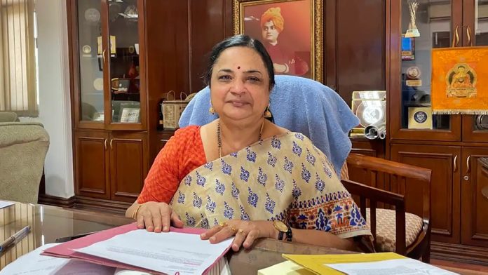 जेएनयू कुलपति शांतिश्री धूलिपुड़ी पंडित
