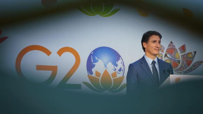 जस्टिन ट्रुडो, कनाडा, G20